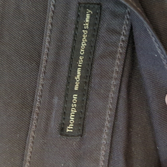 Citizen of humanity brown midrise skinny cropped jeans 29/28 - Picture 5 of 8